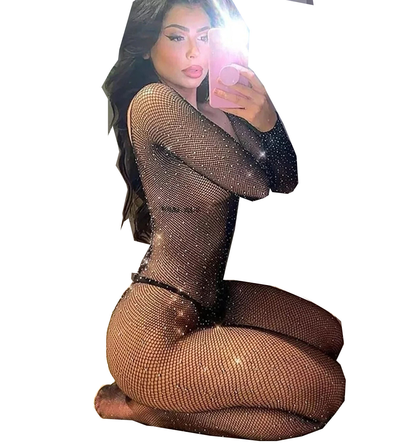 Plus Size Erotic Sexy Lingerie - đánh giá và giá Fishnet Stocking Women
