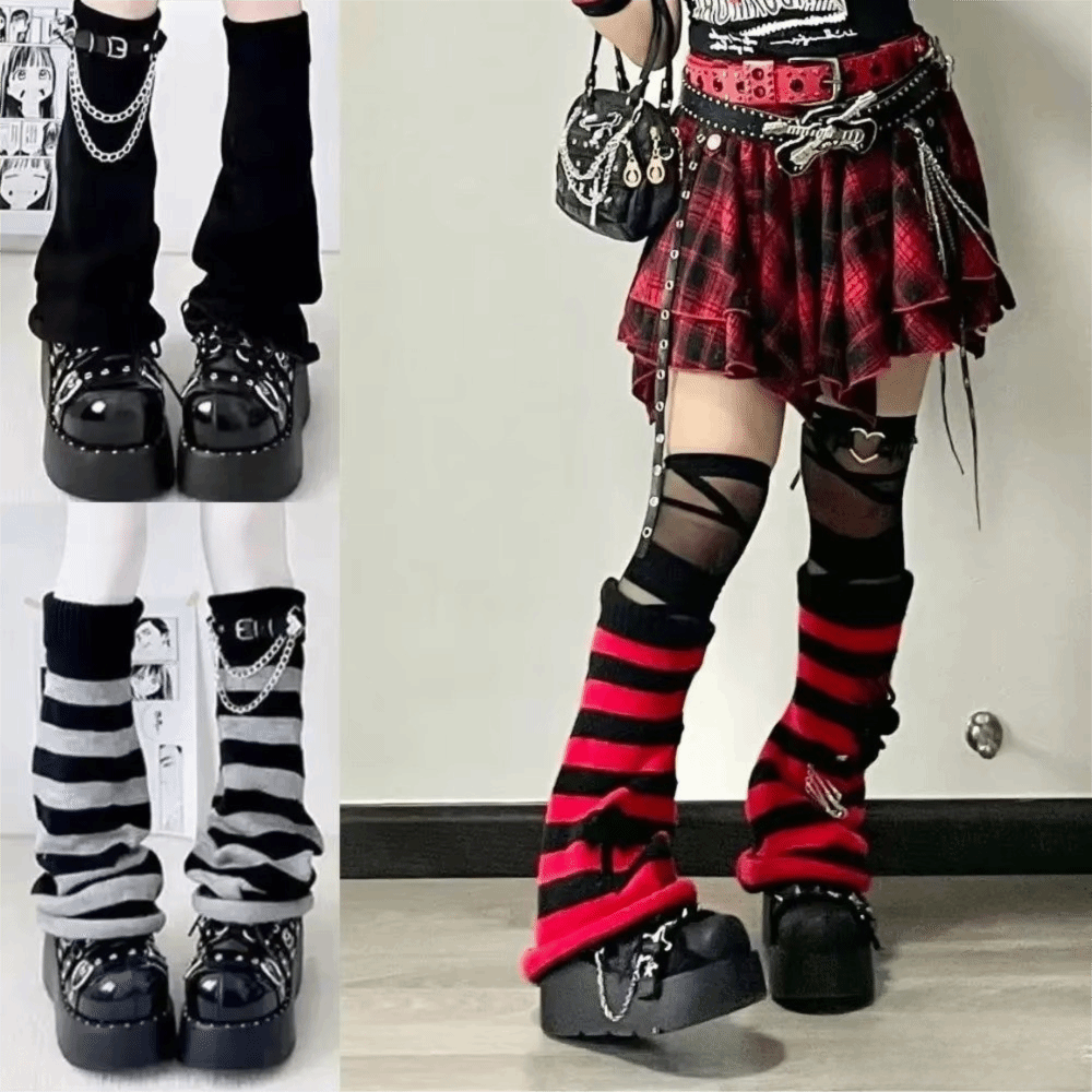 Japanese Style Harajuku Knit L - đánh giá và giá Boot Sock Slouchy