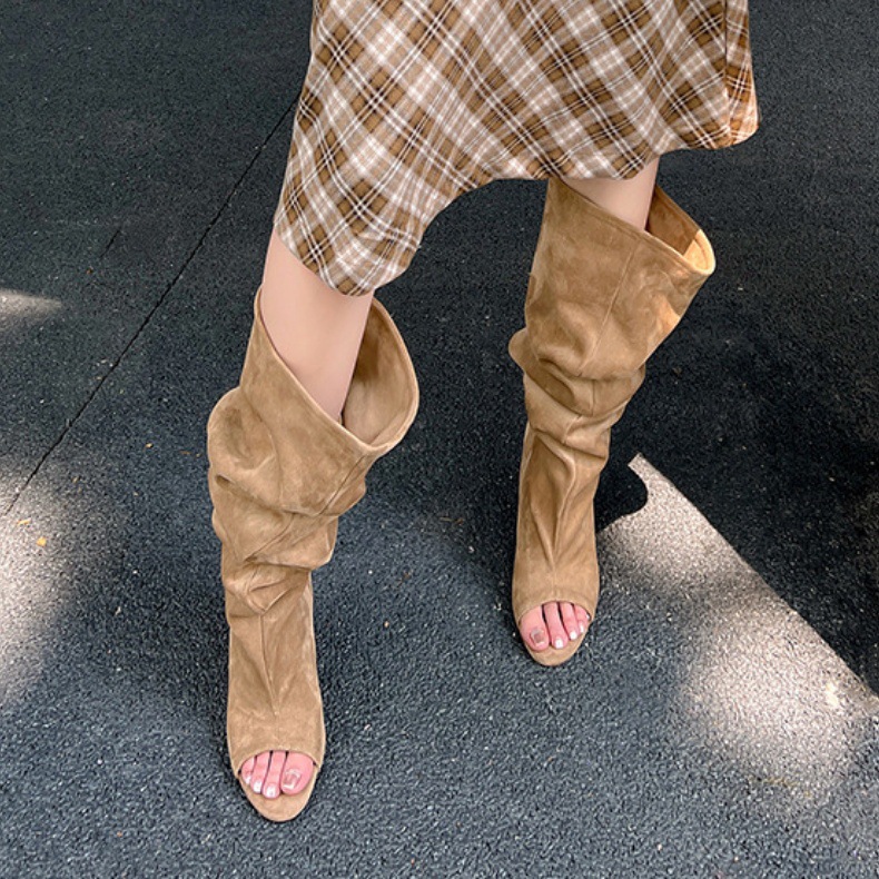 AIYKAZYSDL Strange Wedge Heel  - đánh giá và giá Boot Sock Slouchy