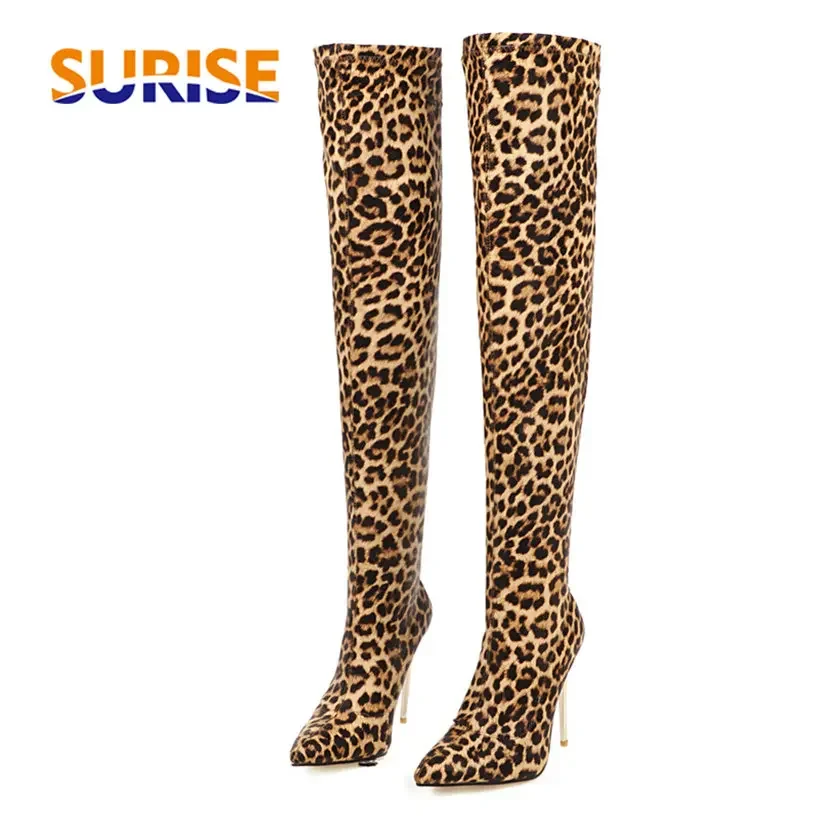 Plus Size Stretch Leopard Over - đánh giá và giá No Show Sock Women