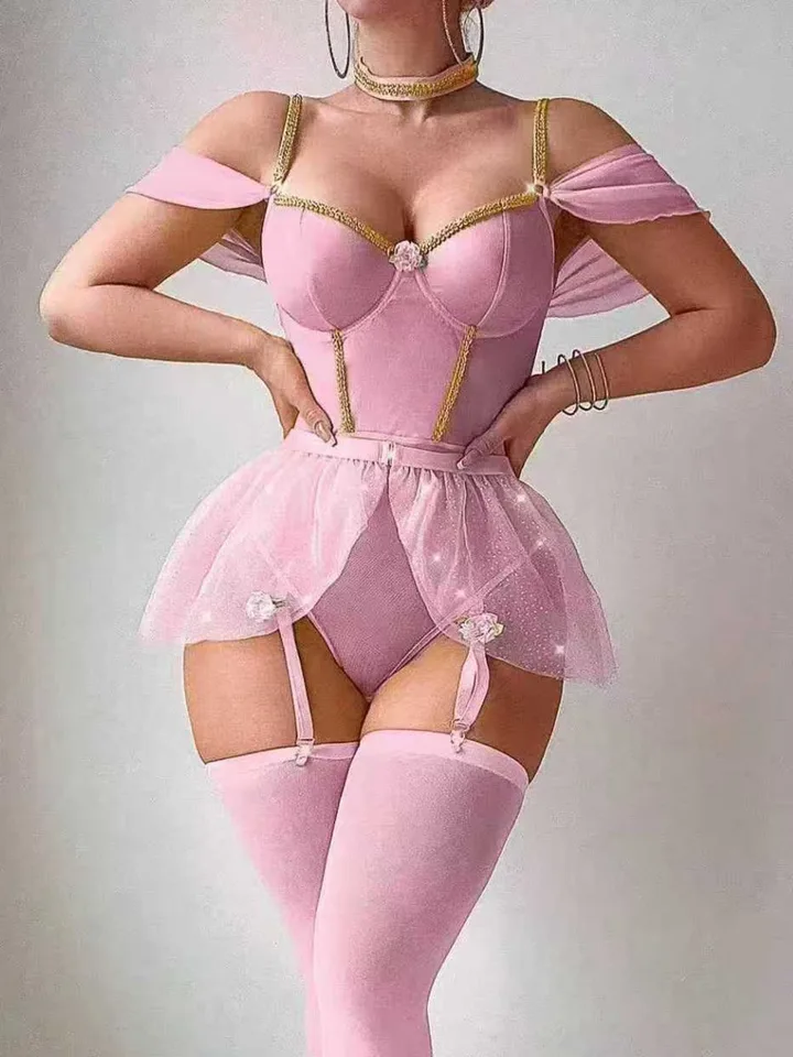 Sexy Glossy One-Piece Bodysuit - đánh giá và giá Fishnet Stocking Women