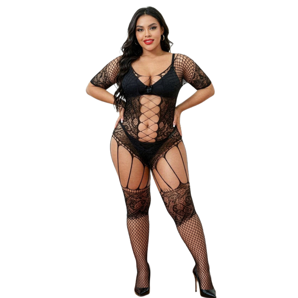 New Plus Size Bodystocking Bod - đánh giá và giá Fishnet Stocking Women